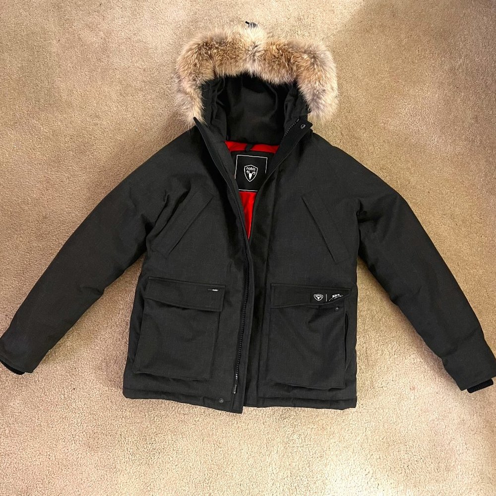 Nobis DUNCAN KEITH X NOBIS HERITAGE MEN'S PARKA - H. BLACK / S